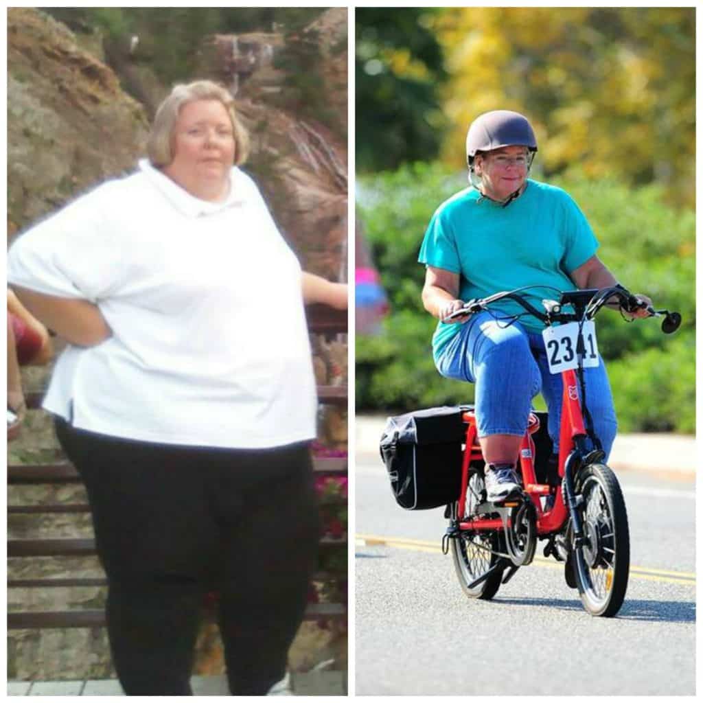 ZizeBikes - Featured Success Story of the Month: Rhonda lost over 200lbs - weight_loss_story_cycling.1