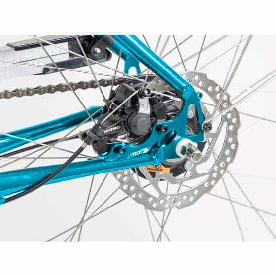 ZizeBikes - Re-Cycled, 29er Max 2.0 - Bike Braking and Turning Tips - 29er max blue chain