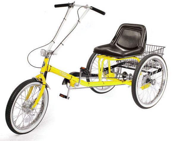 ZizeBikes - Supersized Personal Activity Vehicle | Tricycle - yellow