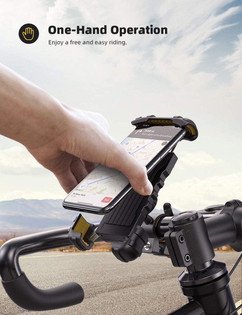 OHMOTOR Bike Phone Holder Motorcycle Phone Mount Motorcycle