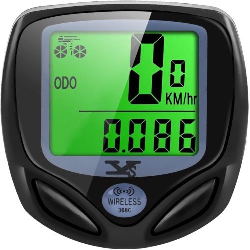 ZIZE Bikes - YS SY Bicycle Speedometer and Odometer Wireless Waterproof Cycle Bike Computer with LCD Display & Multi-Functions