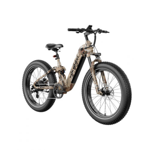 ZIZE Bikes - MOKWHEEL Obsidian ST Ebike Electric Mountain Bike for Adults (Camouflage)