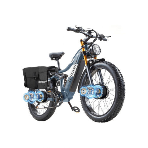 ZIZE Bikes - BIGUODIR RX30 Dual Motor Electric Bike for Adults